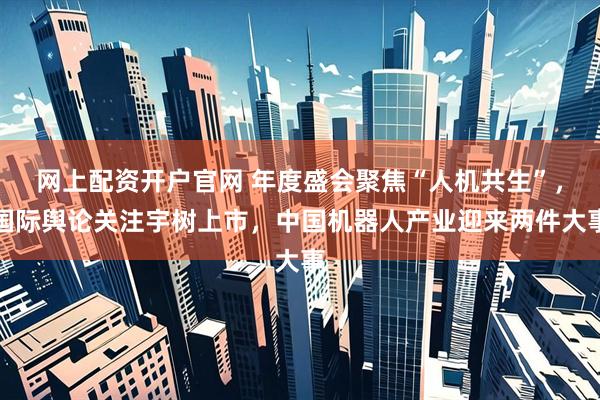 网上配资开户官网 年度盛会聚焦“人机共生”，国际舆论关注宇树上市，中国机器人产业迎来两件大事
